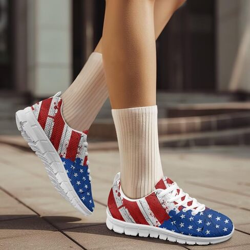 Forchrinse Cute Jean Cat with Green Eyes Women's Walking Running Shoes Slip on Easy Sneaker Sports Causal Athletic Shoes in Kuwait