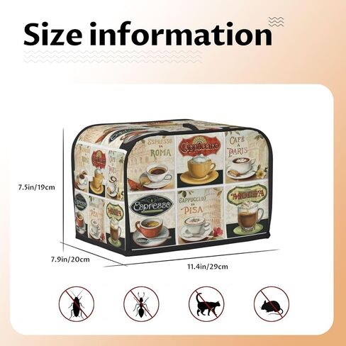 Sea Turtle Starfish Ocean Beach Toaster Cover Bread Machine Cover Fits For 2 Slice Toasters Dustproof Fingerprint Protectors And Greasy Protection Anti-Sputtering in Saudi Arabia