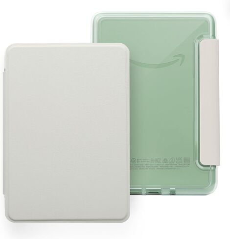 حالة لـ Kindle Paperwhite (6.8 "الجيل الحادي عشر 2021) وإصدار التوقيع ، والغطاء الجلدي ، وقشرة الظهر الصلبة الشفافة ، مع النوم/الاستيقاظ التلقائي ، قهوة الشوفان in Kuwait