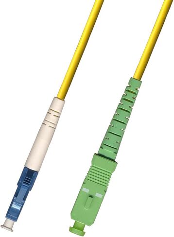 10M Singlemode Simplex Fiber Optic Cable (9/125) - LC/APC to SC/UPC in Saudi Arabia