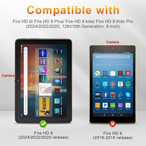 Screen Protector for 10 Kids / 10 Kids Pro Tablet 10.1 inch (2023/2021 release), Tempered Glass Film (2 Pack) in Kuwait
