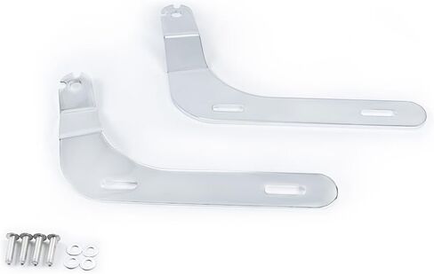 Adjustable Driver/Passenger Seat Backrest Component:Fixed Mounts For BWM R18B (Chrome) in Kuwait
