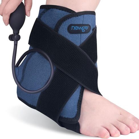 NEWGO Ankle Ice Pack for Inuries Reusable Heel Ice Pack for Foot Pain Relief, Gel Cold Pack for Achilles Tendonitis, Plantar Fasciitis, Sprained Ankles and Heels in Kuwait
