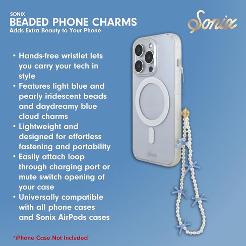 سحر هاتف Sonix خارج الهاتف - حزام معصم عالمي للهواتف المحمولة ، والمفاتيح ، و Airpods ، وسلاسل المفاتيح ، وسحر الأكياس in Kuwait