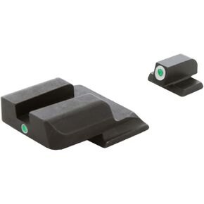 AMERIGLO i-Dot Sight Set, Compatible with Smith & Wesson M&P (Excludes .22, 380, Shield, EZ, Pro, C.O.R.E and Equalizer) | Front & Rear Night Sights with Green Tritium Lamps
