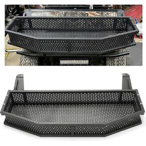 HeCasa سلة البضائع الخارجية Hecasa Clay Outer W/Brackets متوافقة مع نماذج Club Car DS Golf Cart Gas & Electric Models (تضمنت الأجهزة)