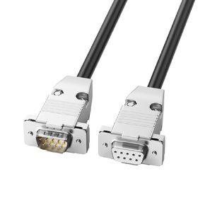 9pin كابل 9pin موصل الذكور/الإناث سلك خط اتصال سطر سلك لنقل البيانات المستقر طول متعددة