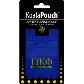 Sorority Shop Pi Kappa Phi - Koala Pouch - Adhesive Cell Phone Wallet