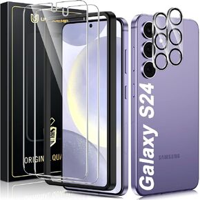 UniqueMe for Samsung Galaxy S25 Ultra Privacy Screen Protector - [Dust-Free Kit] Auto-Positioning Bubble Zero 3D Curved Full Coverage [Not Glass][Support Fingerprint Unlock] 2 Pack