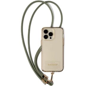 KEDZIE Smartphone Lanyard Set Vegan Leather Universal Phone Lanyard Adjustable Sliders Compatible with Most Smartphones