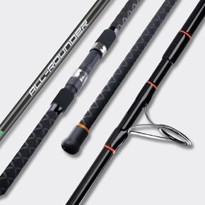 LITTMA All Rounder Graphite Composite Surf Fishing Rod - Lightweight and Durable 2-Piece Design - Ergonomic M/MH Spinning and Casting Rod for Saltwater Fishing Adventures