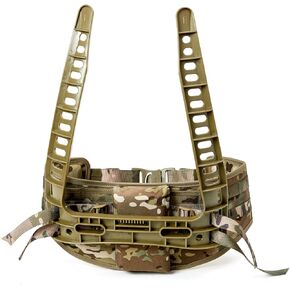 MT Military MOLLE II Medium Rucksack Frame with Waist Belt – Durable Tan ABS Frame for Army Medium Ruck, Enhanced Load-Bearing Comfort