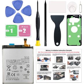 for Galaxy S24 Ultra Replacement Battery, New EB-BS928ABY Li-ion Battery Compatible with Samsung Galaxy S24 Ultra SM-S928U/U1/W/B/E/N Series, with Instruction & Toolkit