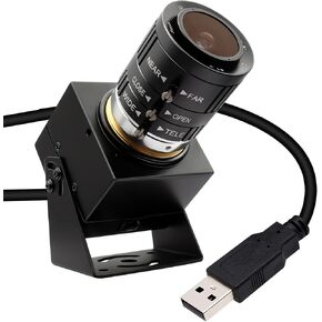 كاميرا SVPRO USB 1080p 120 إطارًا في الثانية في الثانية في مبيعات الجولف Swing Simulator ، كاميرا ويب بحجم 12 ميجابكسل 4K مع قابس USB يدوي 3x والتشغيل لجهاز كمبيوتر محمول متوافق مع Windows Linux Macs Android