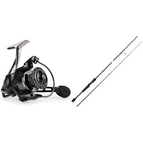 KastKing Megatron Spinning Reel, Size 2000 & KastKing Crixus Fishing Rods, Spinning Rod 6ft 6in-Medium - Fast-2pcs