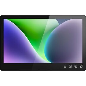 GeChic 11.6 "T112C FHD Industrial Touchster Monitor ، HDMI ، USB-A ، 75 VESA Support ، 1.2A استهلاك الطاقة المنخفضة لمشاريع واجهة الآلات البشرية للأجهزة المدمجة