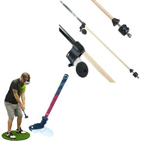 Bundle: MasterBreaker Haptic VR Pool Cue for Miracle Pool and Other Billiards Games + DriVR Golf Club for Meta Quest 3 and Pro