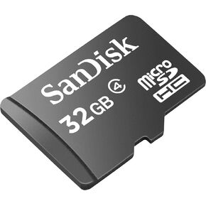 Sandisk 32GB microSDHC Card w Adapter (SDSDQ-032G-A46A)