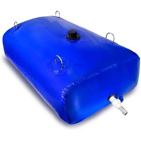 50Gal Portable Water Storage Bladder, Foldable Large Capacity Container Water Tank, Agricultural Irrigation, Camping, Firefighting, Outdoor Household Water