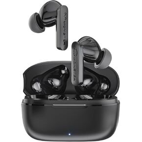 Monster N-Lite Clear Talk Wireless Earbuds Bluetooth 5.3 Headphones with IPX8 Waterproof, CVC 8.0 Noise Reduction, Fast Charging for Sport