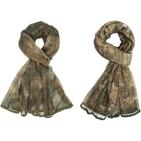 Sniper Veil,Camo Mesh Net Tactical Scarf for Hunting Shooting Wild Photography Military Outdoor Activities