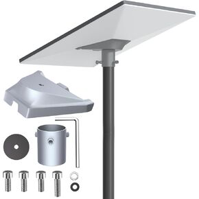 Starlink Gen 3 Pipe Adapter - Heavy-Duty Mounting Kit for Starlink V3 Dish, Fits 1.7" Poles & Roofs - Easy Installation, 360° Rotation, Weatherproof Design