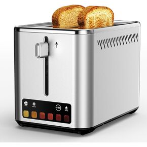 Toaster with 6 Adjustable Shade Settings, Removable Crumb Tray