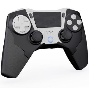 CTPOWER Wireless Controller for PS4/Slim/Pro/PS3 Console, Built-in Speaker/Enhanced Dual Vibration/6-Axis Motion Sensor Function