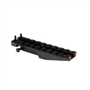 Rears Sights Rail ak Scope Mount Bases，1913 Picatinny for Low Profile Red Dots Scopes Optics Sight (Black, 100mm Rear mounting)