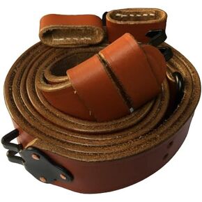 M1907 Leather Rifle Sling M1 Garand Sling with Extra Loops
