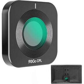 CPL Polarizer Filter for HAUXIY Q9S Wireless SmartScreen Stereo 4K Dash Cam – Reduce Glare & Enhance Clarity for Clearer Footage