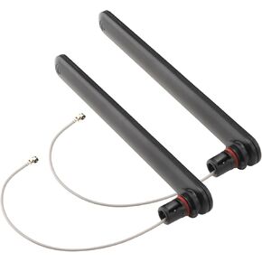Mini Dual Band WiFi Antenna 3DBI Bluetooth 2.4GHz 5.8GHz Antenna IPEX/U.FL MHF2 Cable for PCIe WLAN Module Mini PCIe Card Router PC Desktop Repeater FPV UAV PS3 PS4 USB Dongle Raspberry Pi （2 PCS）