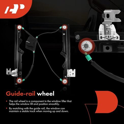 A-Premium Electric Power Window Regulator Without Motor Compatible with Nissan Sentra 2007 2008 2009 2010 2011 2012 Sedan Front Right Passenger Side in Saudi Arabia