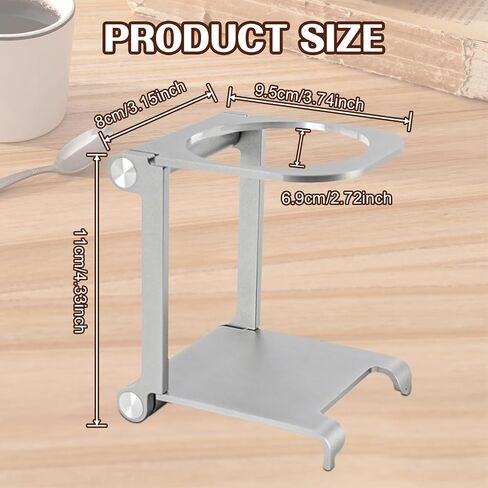 Hand Washed Filter Cup Bracket, Holder, Small Manual Drip Coffee Machine Stand for Outdoor , Style B in Kuwait