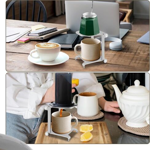 Hand Washed Filter Cup Bracket, Holder, Small Manual Drip Coffee Machine Stand for Outdoor , Style B in Kuwait