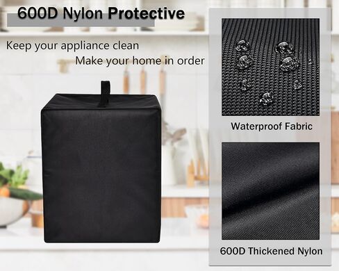 Coffee Machine Cover Heavy Duty Heat Resistant Waterproof Coffee Brewer Cover for Ninja Programmable Coffee Brewer CE251/Cuisinart Coffee Maker DCC-3200P1/Ninja Coffee Maker PRO DCM201BK (Black) in Saudi Arabia