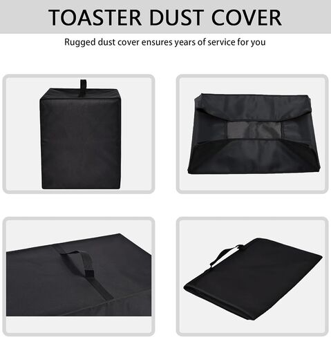 Coffee Machine Cover Heavy Duty Heat Resistant Waterproof Coffee Brewer Cover for Ninja Programmable Coffee Brewer CE251/Cuisinart Coffee Maker DCC-3200P1/Ninja Coffee Maker PRO DCM201BK (Black) in Saudi Arabia