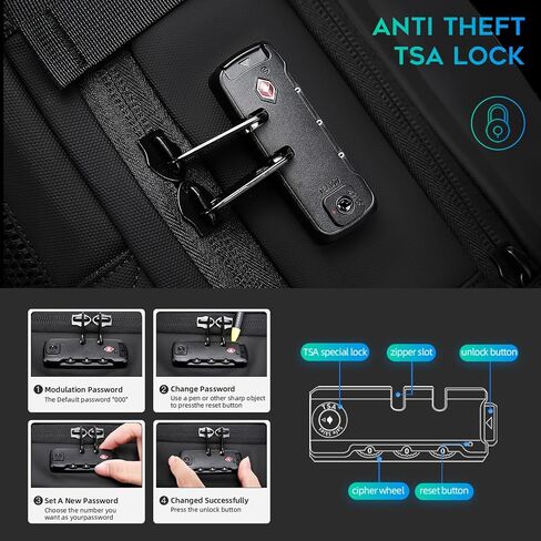 Bange Air Vacuum Propack مع المضخة ، ضغط نظام تعبئة الهواء ختم مع قفل مضاد للسرقة ، حقيبة ظهر كبيرة قابلة للتوسيع للسفر ... in Kuwait
