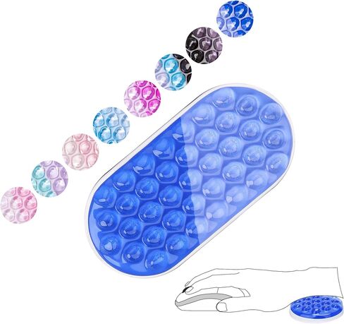 Gel Mouse & Keyboard Wrist Rest Set,Wrist Rest for Computer Keyboard,Mouse Wrist Support,Pain Relief,Cool Touch,Non-Skid in Saudi Arabia