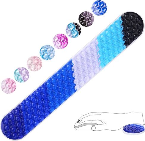 Gel Mouse & Keyboard Wrist Rest Set,Wrist Rest for Computer Keyboard,Mouse Wrist Support,Pain Relief,Cool Touch,Non-Skid in Saudi Arabia