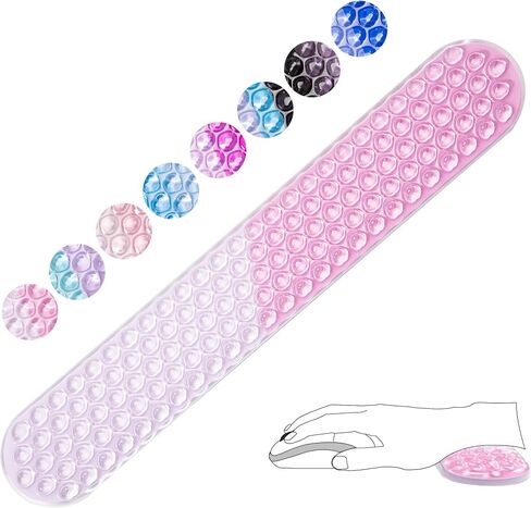 Gel Mouse & Keyboard Wrist Rest Set,Wrist Rest for Computer Keyboard,Mouse Wrist Support,Pain Relief,Cool Touch,Non-Skid in Saudi Arabia
