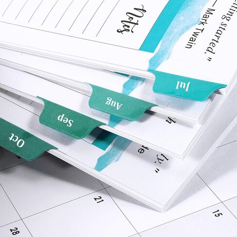 2025-2026 Planner – Jul.2025 – Jun.2026, Weekly ＆ Monthly Planner 2025-2026, Academic Planner 2025-2026, 6.4" x 8.5" with Flexible Cover, Tabs, Strong Twin-Wire Binding, Inner Pocket, 21 Notes Pages in Saudi Arabia