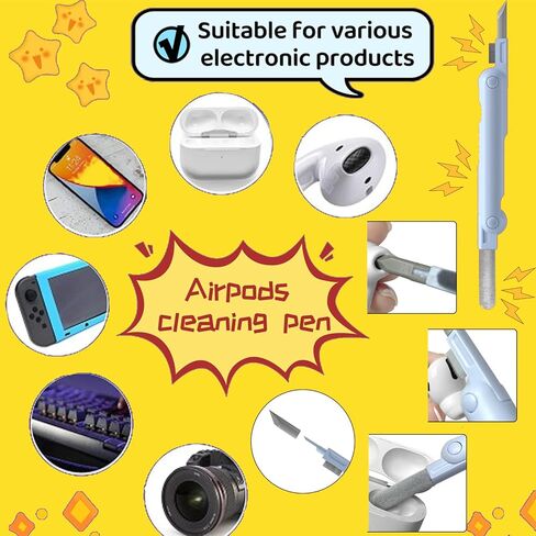 متوافق مع AirPods Case Generation Case (2024) لطيف مضحك kawaii cool التصميم 3D كرتون سيليكون الهواء 4 العلبة مع مجموعة نظافة و keychain و lanyard للنساء الفتيات الفتيان in Kuwait