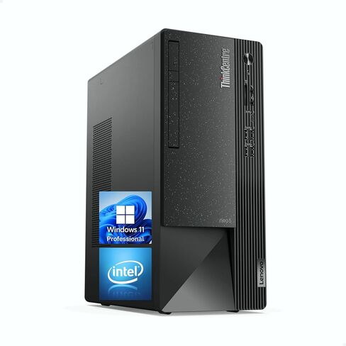 Lenovo ThinkCentre Neo50T Pro Business Desktop | 12th Gen Intel Core i5 Processor (Up to 4.4Ghz) | 32GB RAM | 1TB SDD | Supports Up to 3 Monitors | Windows 11 Pro | SD Card Reader | Wi-Fi in Saudi Arabia