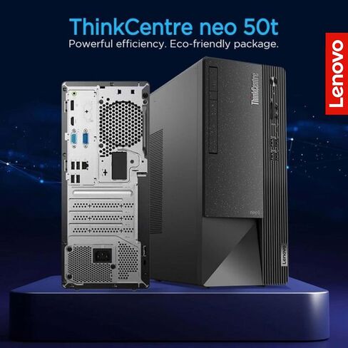 Lenovo ThinkCentre Neo50T Pro Business Desktop | 12th Gen Intel Core i5 Processor (Up to 4.4Ghz) | 32GB RAM | 1TB SDD | Supports Up to 3 Monitors | Windows 11 Pro | SD Card Reader | Wi-Fi in Saudi Arabia