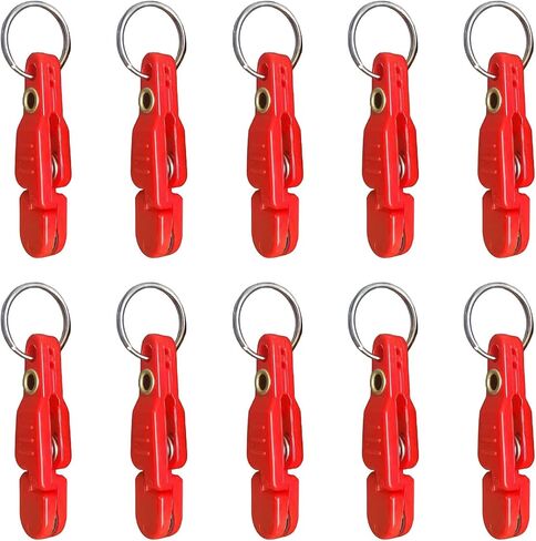 10pcs Heavy Tension Snap Release Clips, Fishing Downrigger Clips Line Clip Snap Weight Release Clip for Offshore Fishing Planer Board in Saudi Arabia