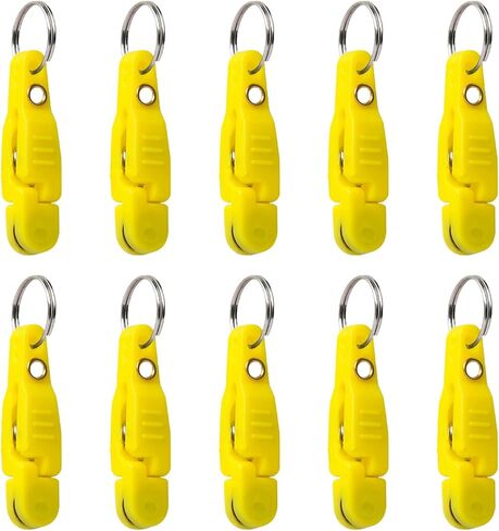 10pcs Heavy Tension Snap Release Clips, Fishing Downrigger Clips Line Clip Snap Weight Release Clip for Offshore Fishing Planer Board in Saudi Arabia