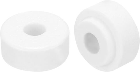 MECCANIXITY 10 Pcs Ceramic Insulator Bead, 6.2mm x 20mm x 11mm Electronic Wire Bundle Insulation Heat Protection Round Shaped Ceramic Tube for Cable Bundle, Wire Protection in Saudi Arabia
