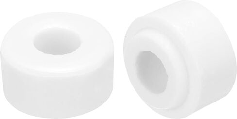 MECCANIXITY 10 Pcs Ceramic Insulator Bead, 6.2mm x 20mm x 11mm Electronic Wire Bundle Insulation Heat Protection Round Shaped Ceramic Tube for Cable Bundle, Wire Protection in Saudi Arabia