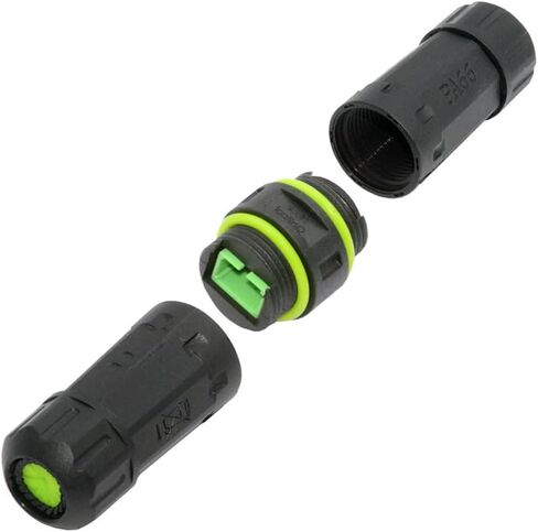 NFHK M20 Locking IP68 Waterproof Type-C 10Gbps USB3.1 Female to USB-C Female Extension Adapter Coupler in Saudi Arabia